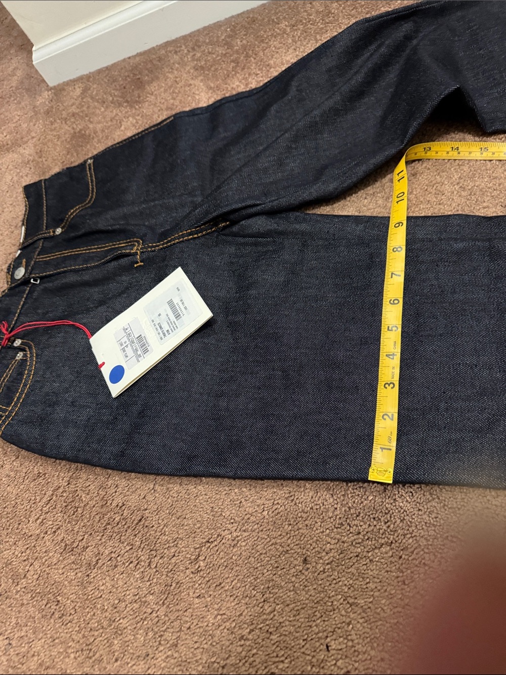 Alexander McQUEEN brand new woman jeans size 25 - Picture 12 of 13